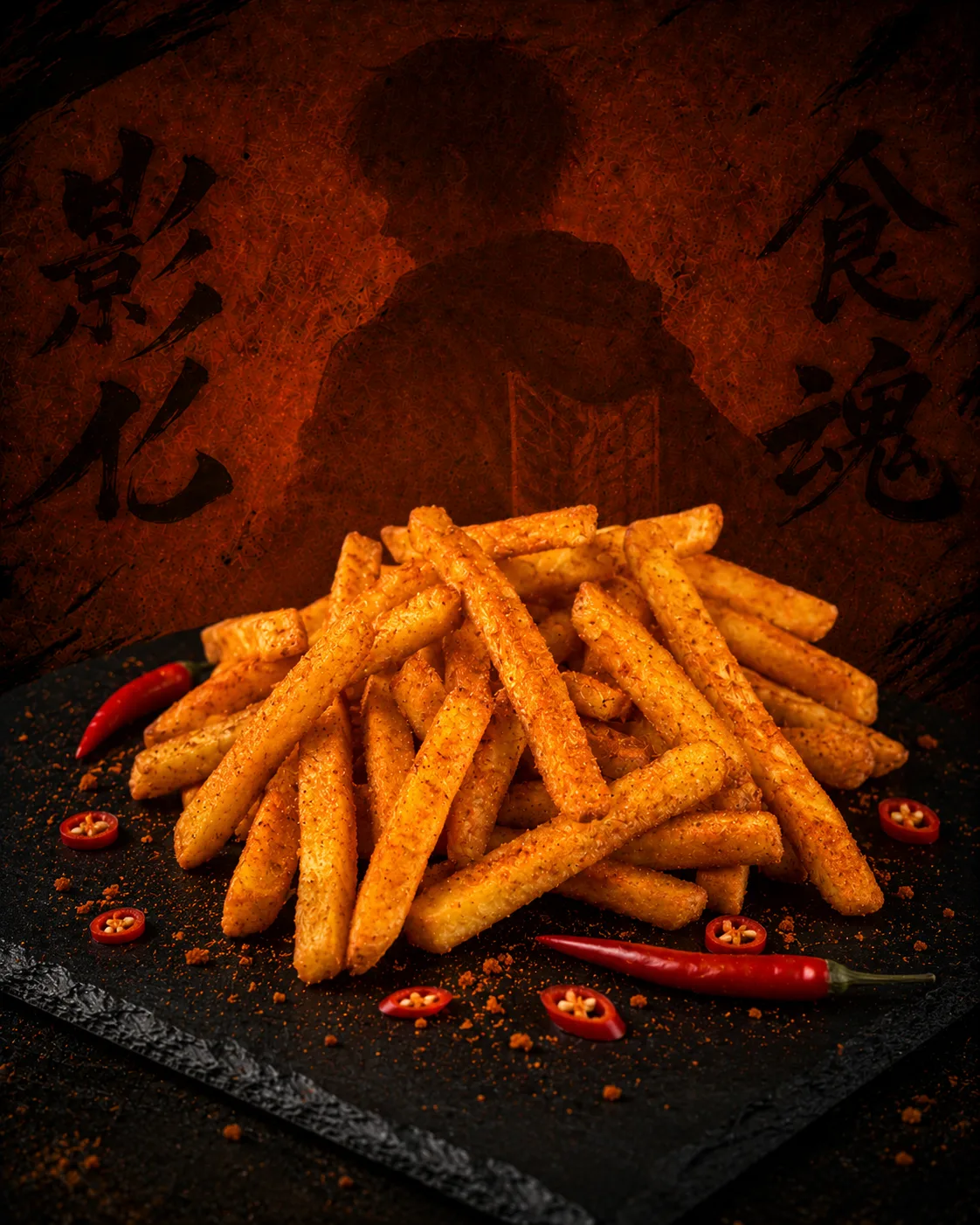 Crispy fries After