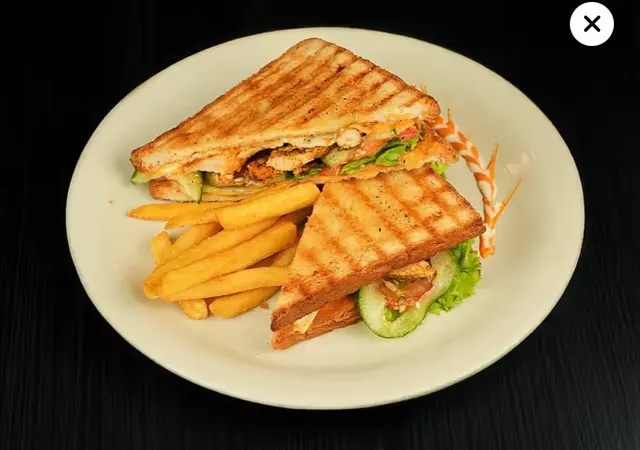 Loaded sandwich Before