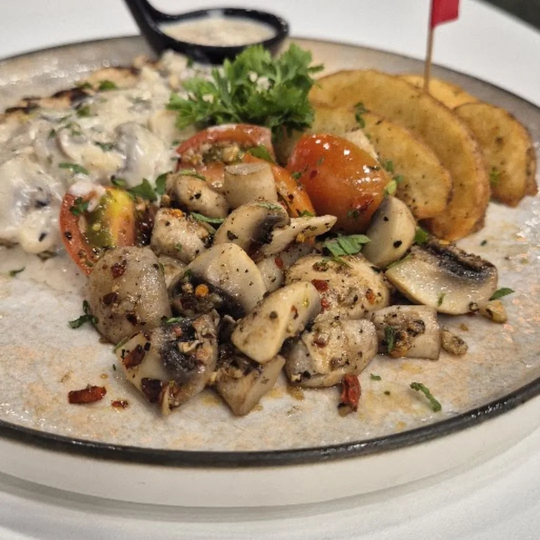 Greek garlic chicken Before