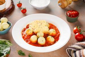 Warm — supporting dish in this style