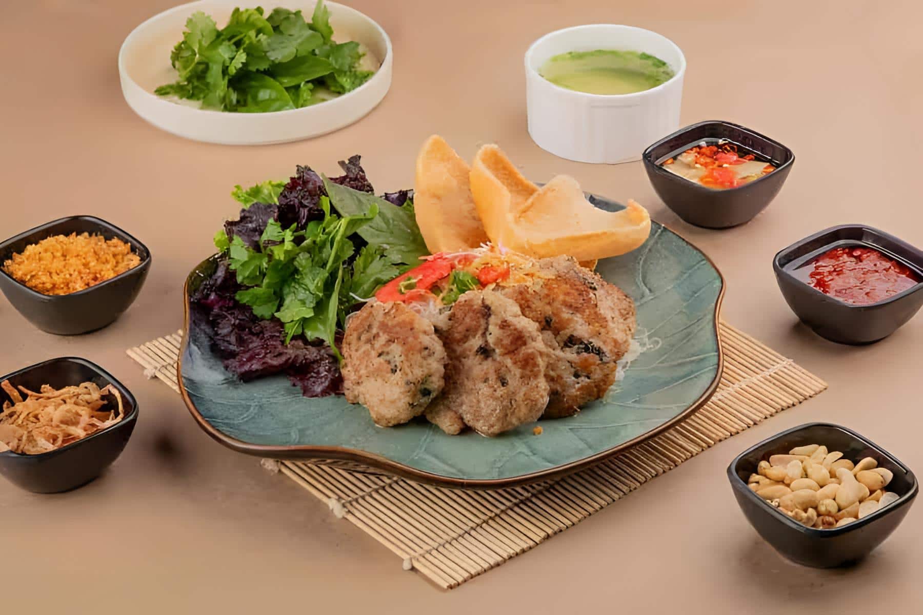 Modern upscale Southeast Asian brasserie — supporting dish in this style